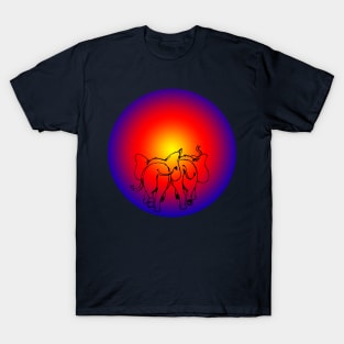 Elephant Sunset T-Shirt